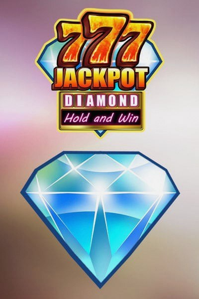 Náhled hry 777 Jackpot Diamond Hold and Win se sedmičkami a diamanty